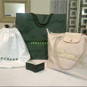 Longchamp Victoire Limited Edition Le Planete tote